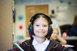 Student in Classroom